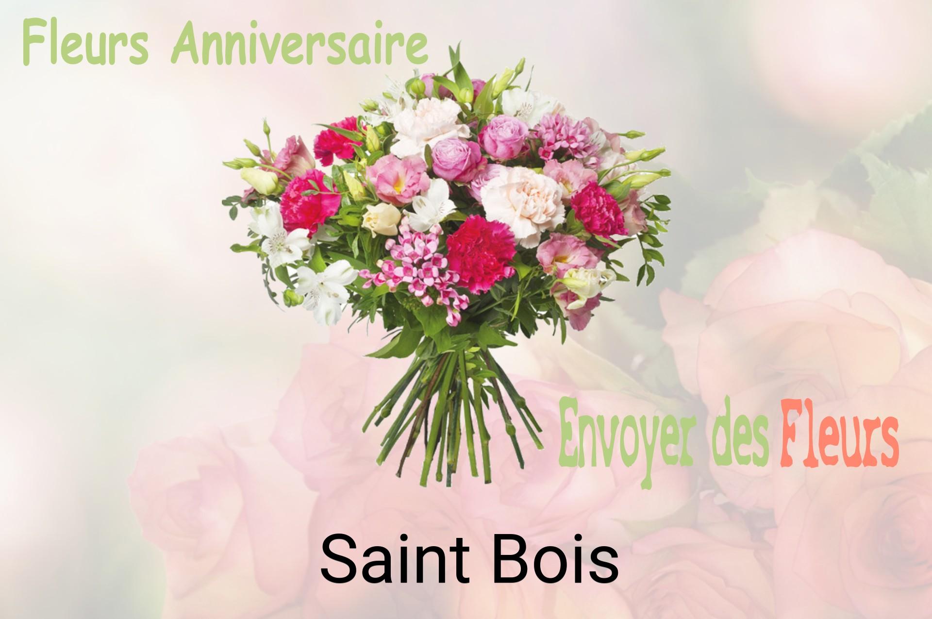 Bouquet de fleurs d’anniversaire livré à Saint-Bois