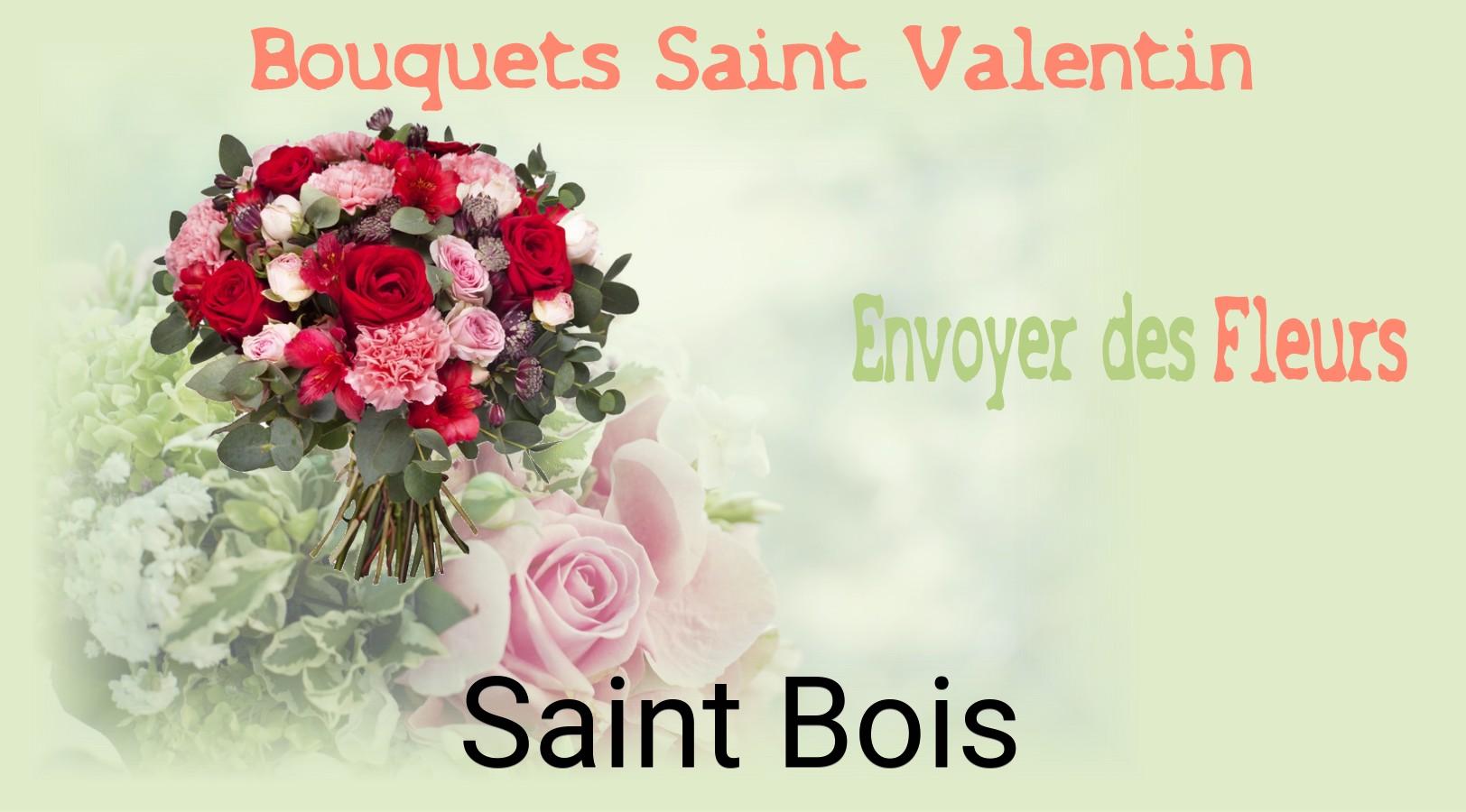 Roses de Saint-Valentin livrées à Saint-Bois